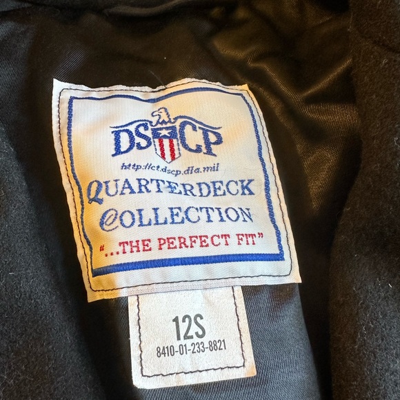 women’s wool peacoat Jacket DSCP Quarterdeck collection - Picture 4 of 5